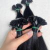 Natural Black Flat Tip Hair Extensions