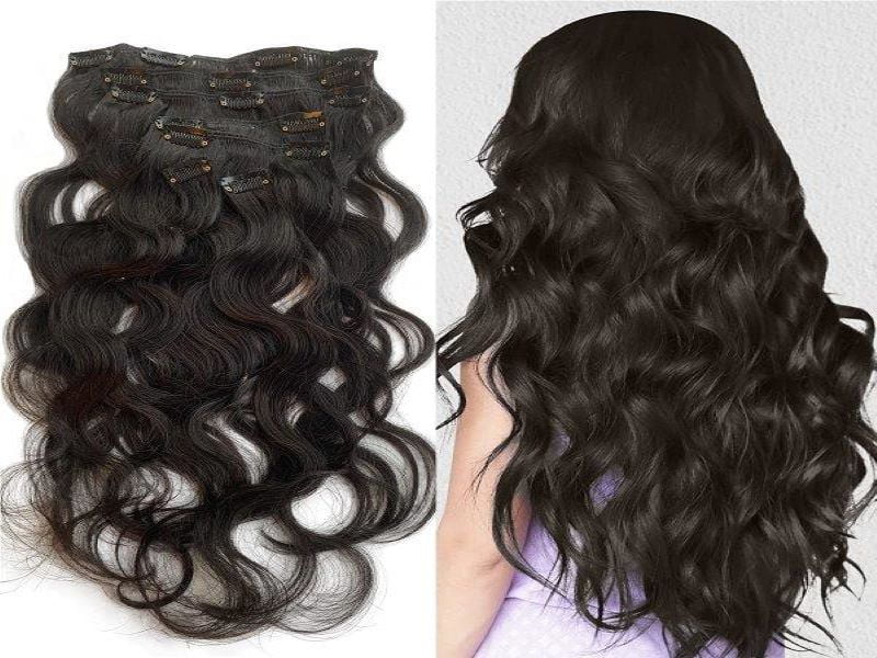 phần mở rộng tóc kẹp phần mở rộng tóc kẹp