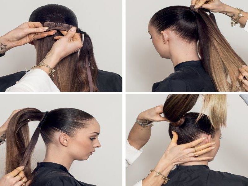 What You Should Know About Clip In Ponytail Extensions For Short Hair 5 Hair extensions for a ponytail can be clipped in.
