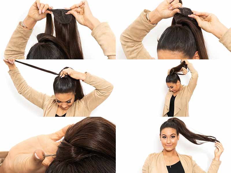 ponytail extension ponytail extension
