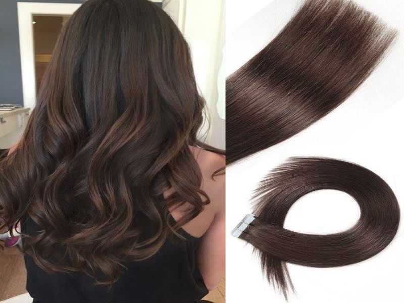 Tape-in hair extensions What is the meaning of tape-in hair extensions?