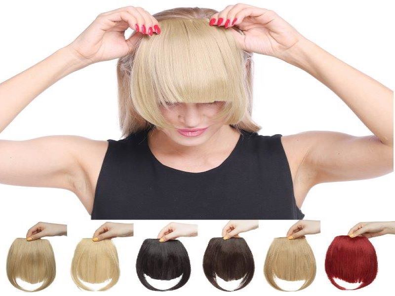 How to wear and style clip-in bangs extensions? 3 Selecting clip-in bangs