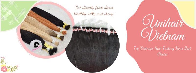 The Unihair hair factory is the greatest in Vietnam. The Unihair hair factory