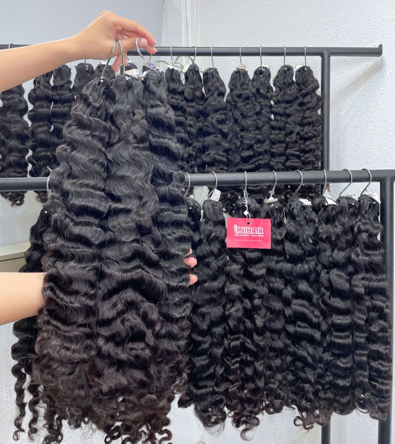Loose Curly Raw Hair Weft