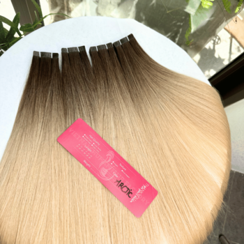 Normal Tape In Hair Extensions with Arctic Color Straight Hair 1 1
