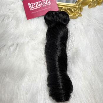Alternative view of Double Drawn Spring Curly Remy Weft Hair