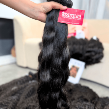 Alternative view of Natural Wavy Hair | 100% Raw Vietnamese Human Hair Wholesale