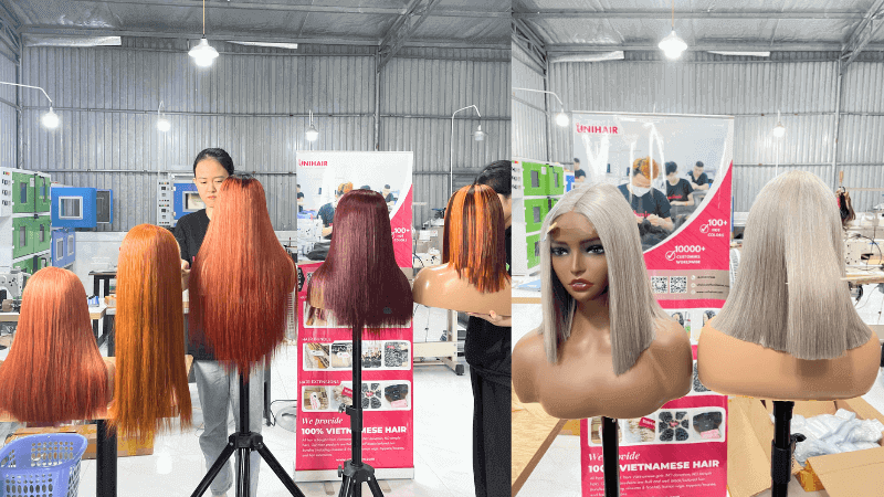 Wigs Wholesale - Human Hair Wigs Supplier In Vietnam 13 unihair vietnam hair wigs factory