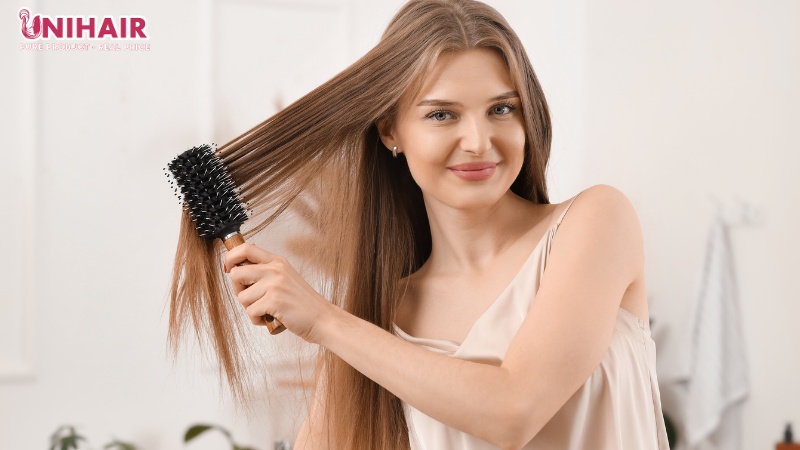 how to sleep with hair extensions