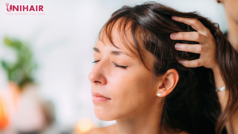 how to sleep with hair extensions
