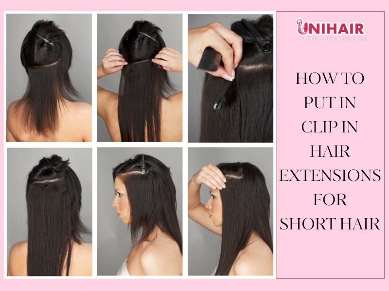 Clip In Hair Extensions for Short Hair – Style Tips 2 clip in hair extensions for short hair
