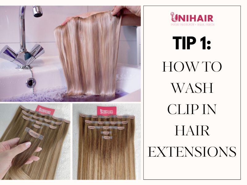 5 Tips on How to Care for Clip in Hair Extensions the Right Way 2 How to care for clip in hair extensions
