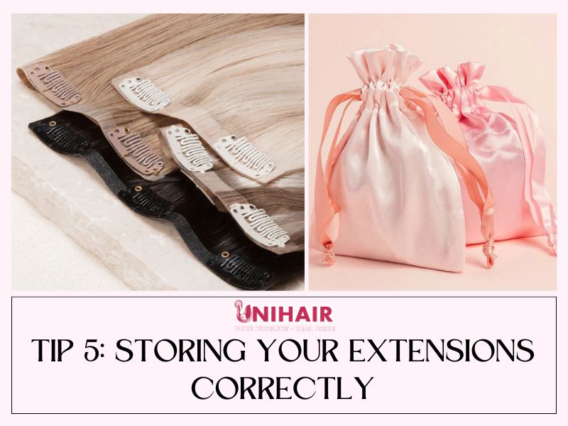 5 Tips on How to Care for Clip in Hair Extensions the Right Way 5 How to care for clip in hair extensions