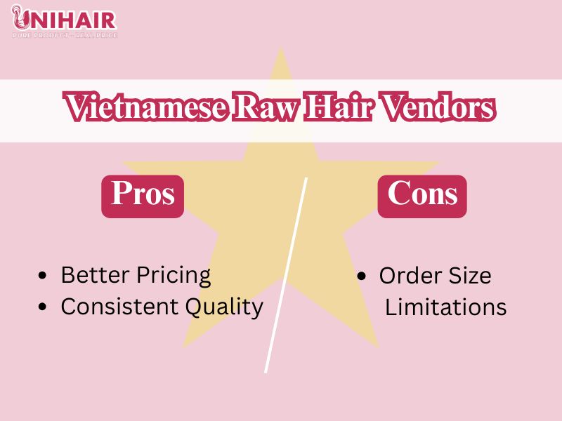 Pros and Cons of Vietnamese Raw Hair Vendors