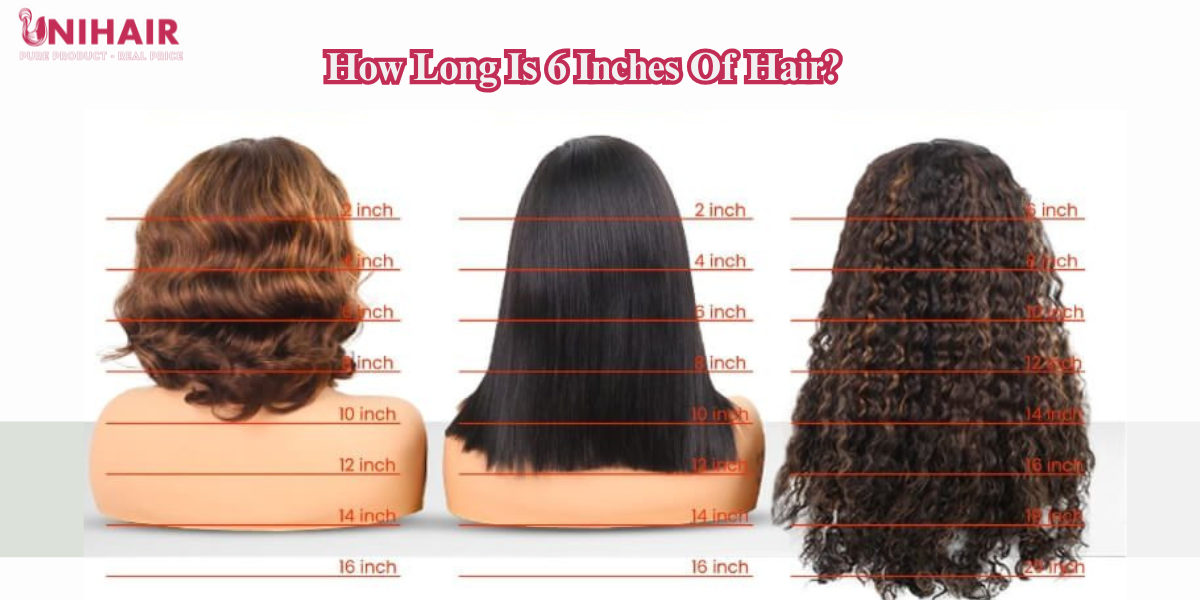6 inch hair length