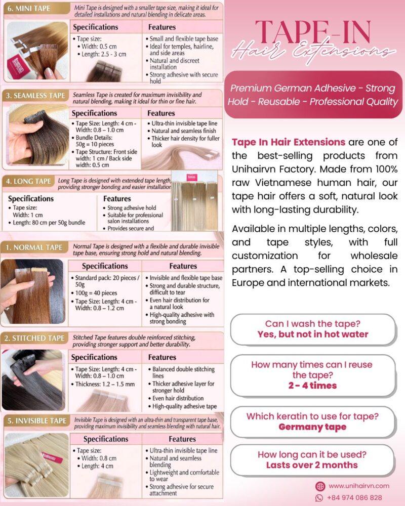 Tape In Hair Extension