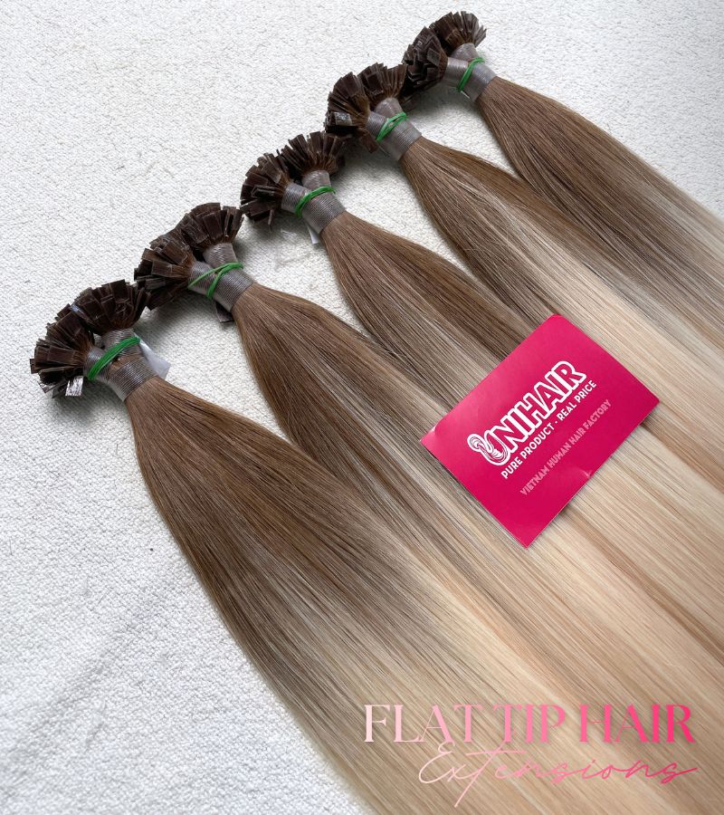 #4/1001 Flat Tip Hair Extensions