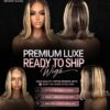 Highlight Bob Wig 12 Inches - Brown Blonde Piano Color Wig