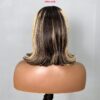Highlight Bob Wig 12 Inches - Brown Blonde Piano Color Wig