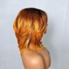 Ombre Ginger Bob Wig 10 Inches | Layered Closure Wig
