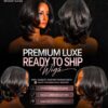 Straight Bob Wig 10 Inches | 2x6 Closure Natural Black Wig