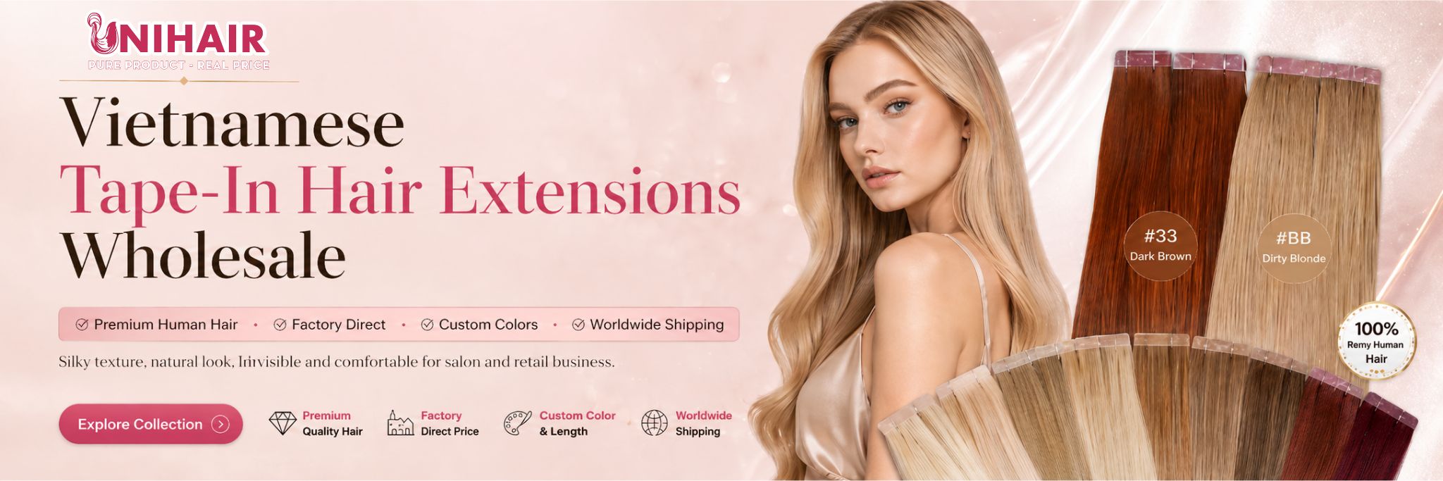 Tape-In Hair Extensions