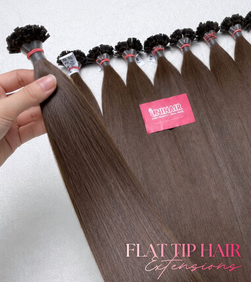 #2 Flat Tip Hair Extensions