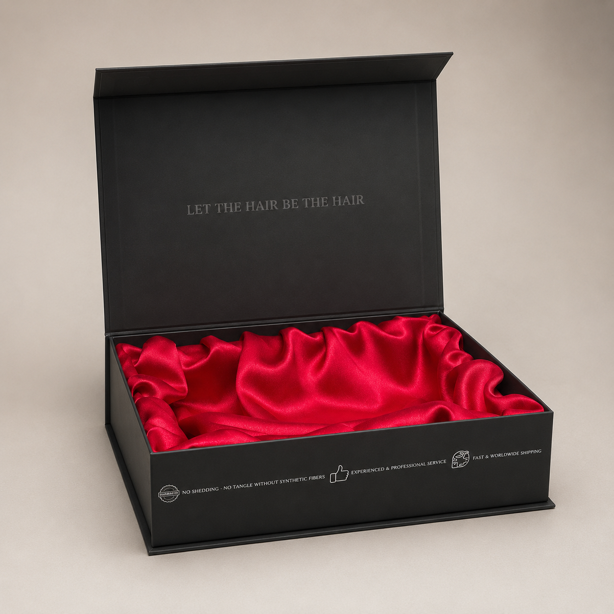 Luxury Hair Extension Packaging Box