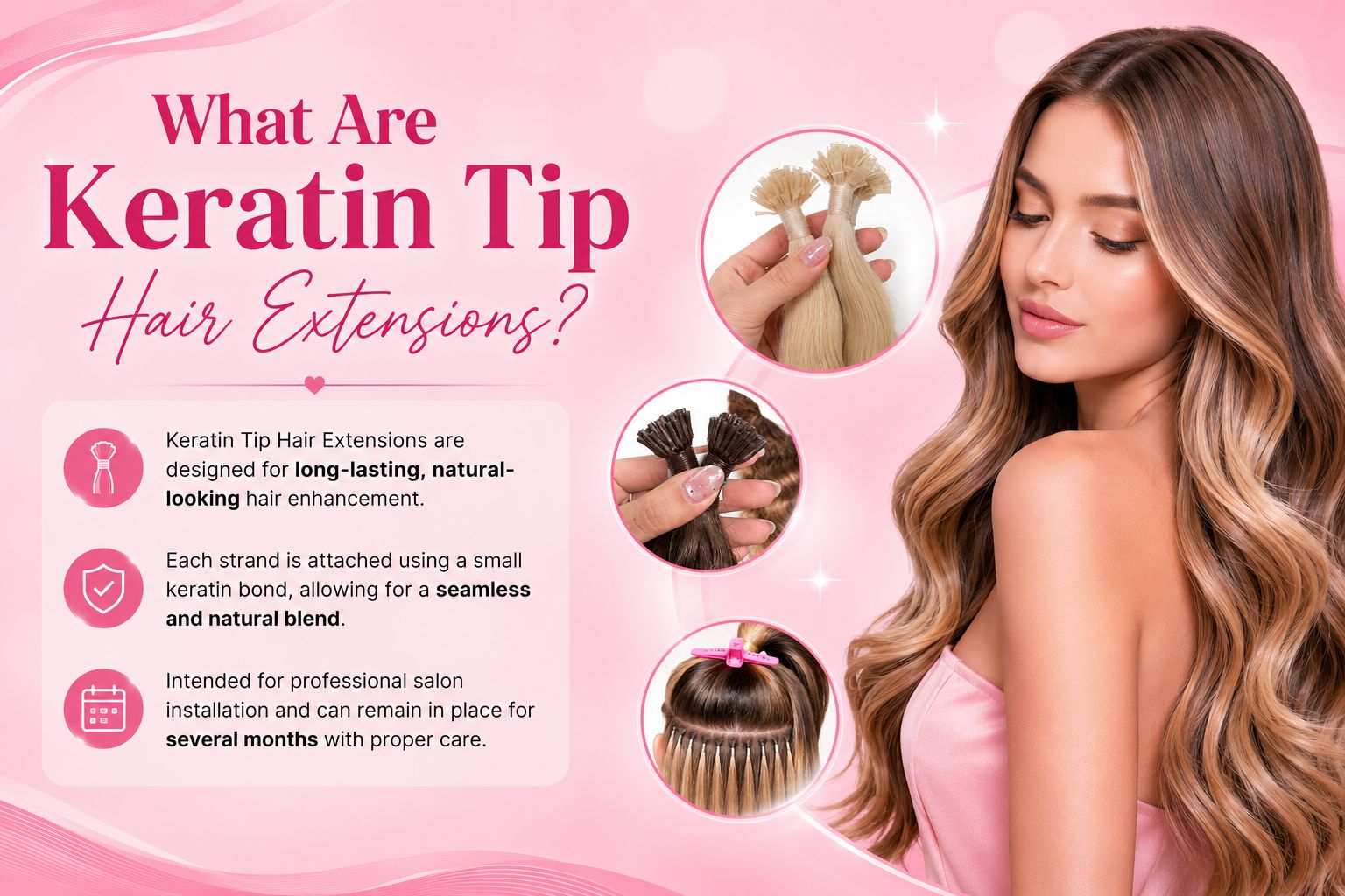 What Are Keratin Tip Hair Extensions