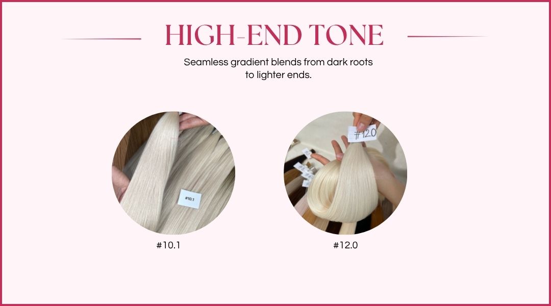 Unihairvn High End Tone Color Chart